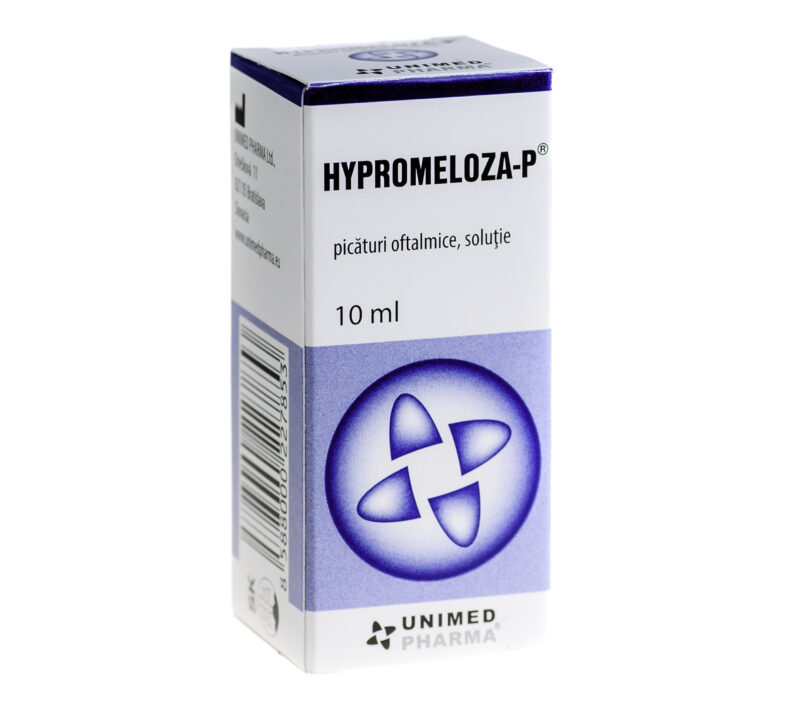Hypromeloza-P lacrima artificiala cu vitamina B5;